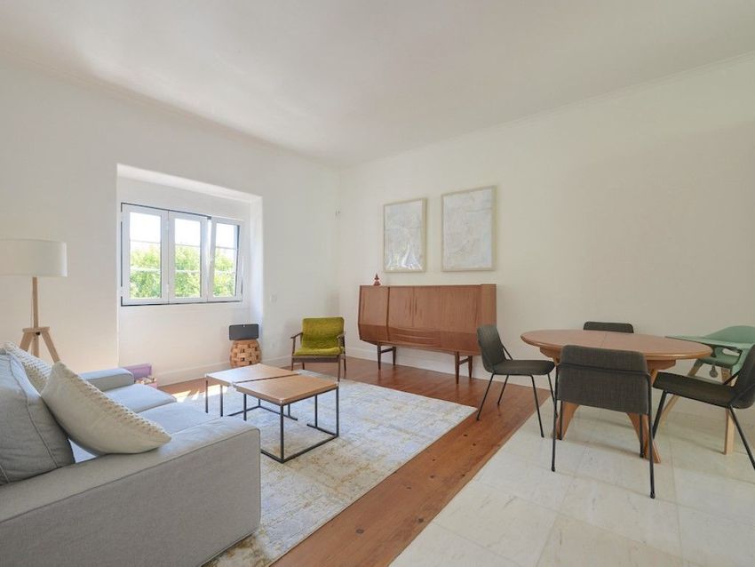 Imagem Sala de estar de apartamento t3 em Bairro dos Actores - Barão Sabrosa