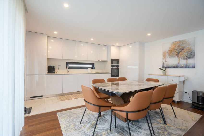 Imagem Sala de jantar de penthouse em Rua Benjamim Jorge Moreira