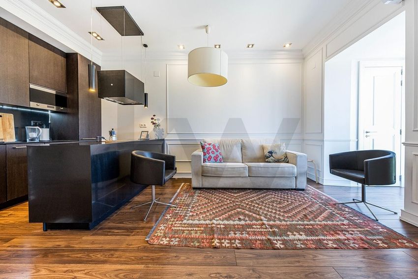 Imagem Sala de estar de apartamento t1 em Rua Vítor Bastos, 64