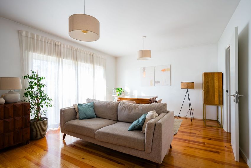 Imagem Sala de estar de apartamento t2 em Rua Luís de Camões, 2