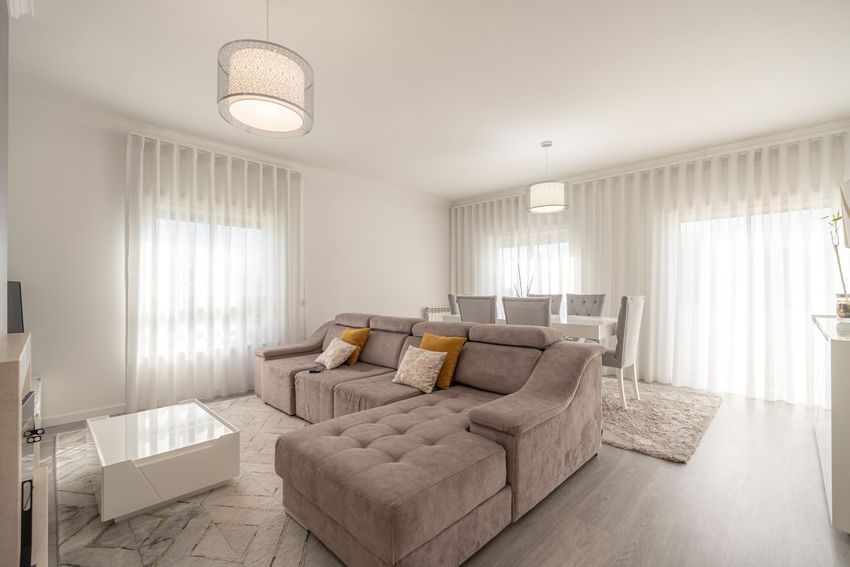 Imagem Sala de estar de apartamento t3 em Rua Heróis 25 de Abril
