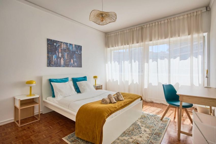 Imagem Sala de estar de quarto em Praça Alvalade