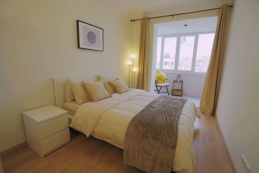 Зображення Спальня, квартира t2, Avenida Almirante Reis, 94 D
