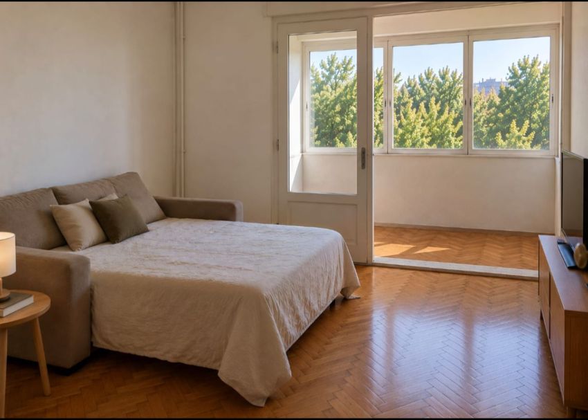 Imagem Quarto de apartamento t0 em Rua Luís de Camões, 167