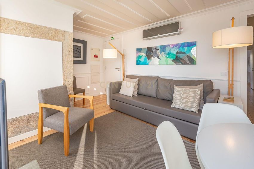 Imagem Sala de estar de apartamento t1 em Rua Pedro Dias, 13