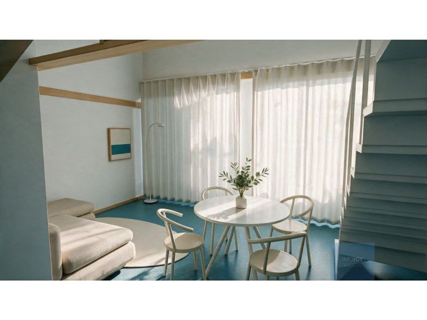 Imagem Sala de estar de apartamento t1 em Rua do Almada, 631