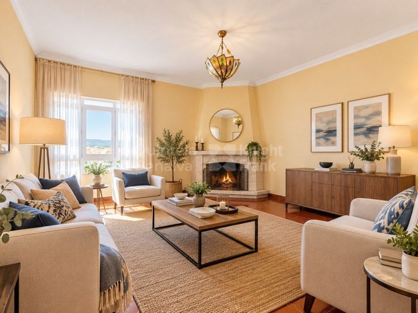 Imagem Sala de estar de apartamento t3 em Rua Pombal, 2