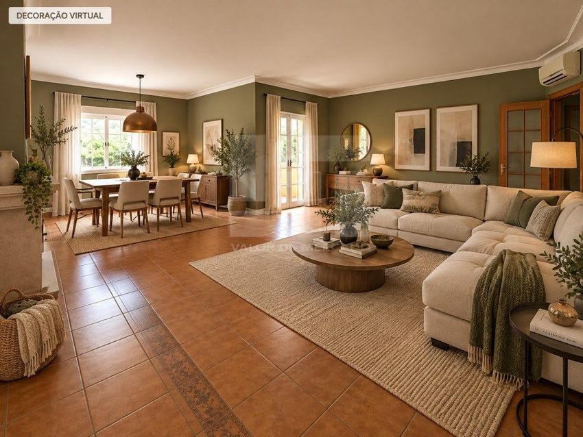 Imagem Sala de estar de apartamento t3 em Rua Moinho do Zangão, 11