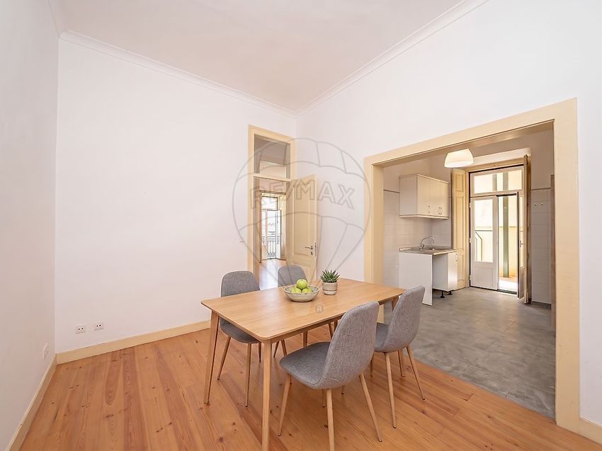 Imagem Sala de estar de apartamento t3 em Centro