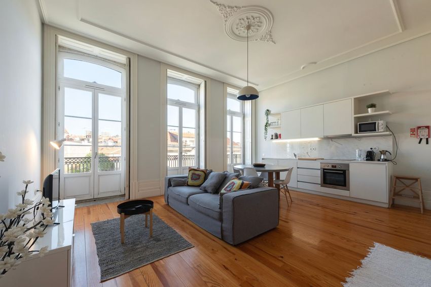 Imagem Sala de estar de apartamento t0 em Rua de Alexandre Herculano