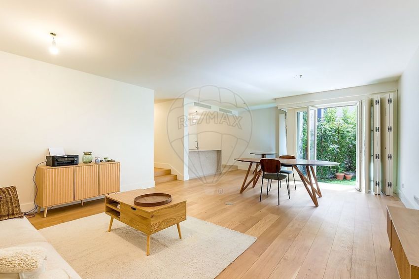 Imagem Sala de estar de apartamento t2 em Santa Marta - Campo de Santana