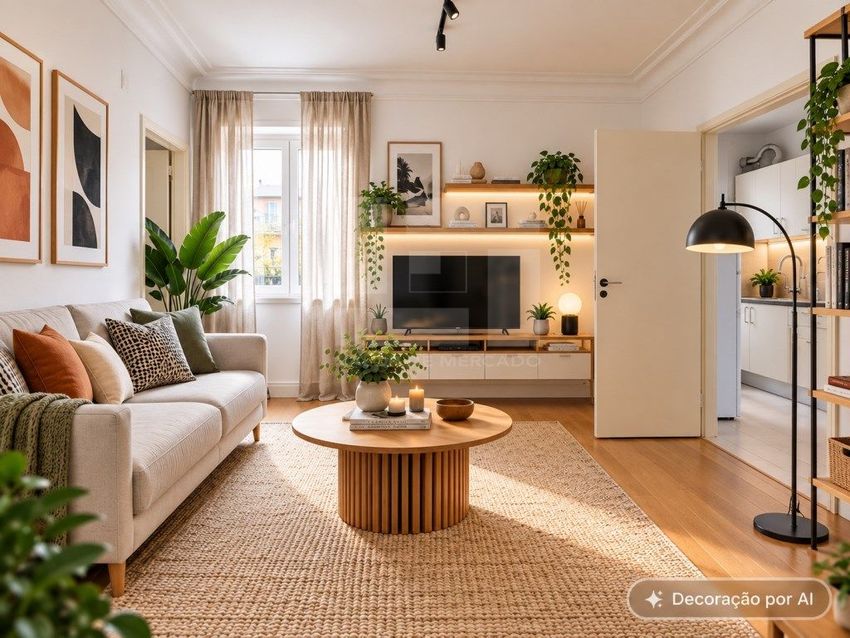 Зображення Вітальня, квартира t1, Rua Frei Fortunato de São Boaventura, 8