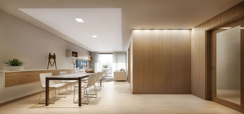 Imagem Sala de jantar de apartamento t2 em Estrada Princiapal da Rocha s/n