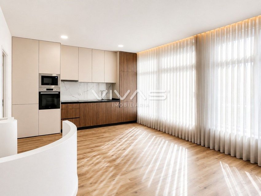 Imagem Cozinha de apartamento t2 em Santa Maria Oliveira