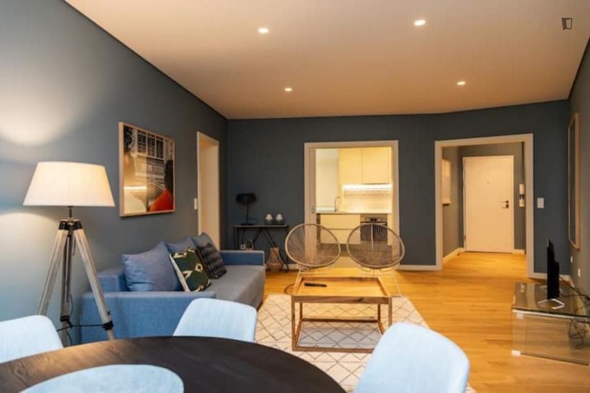 Imagem Sala de estar de apartamento t2 em Rua de Cândido dos Reis