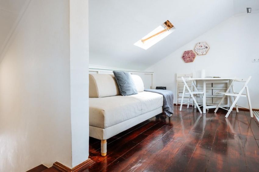 Imagem Sala de estar de apartamento t1 em Rua de São Pedro Mártir