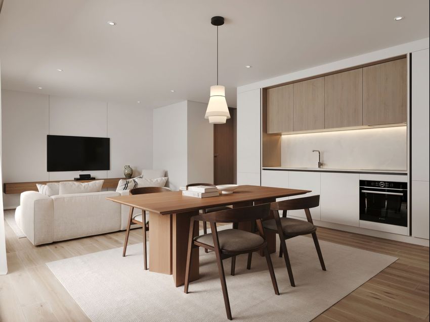 Imagem Sala de estar de apartamento t2 em Rua de Nove de Abril s/n