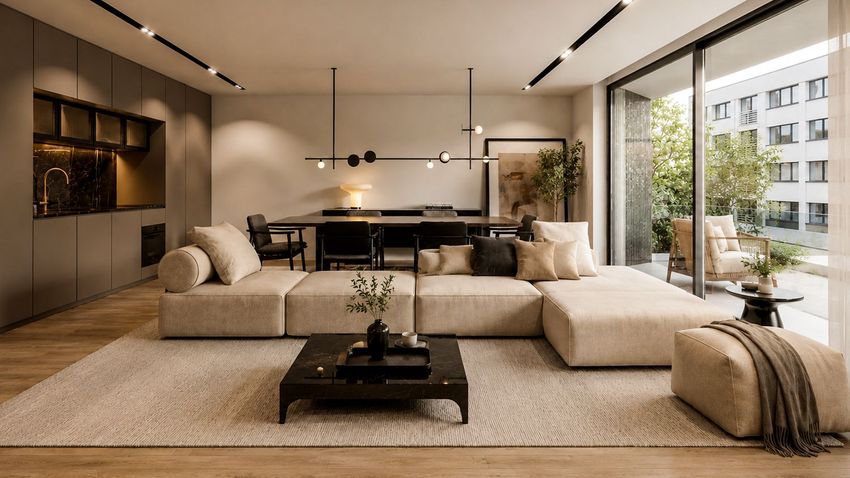 Imagem Sala de estar de apartamento t2 em Avenida 20 de Maio s/n