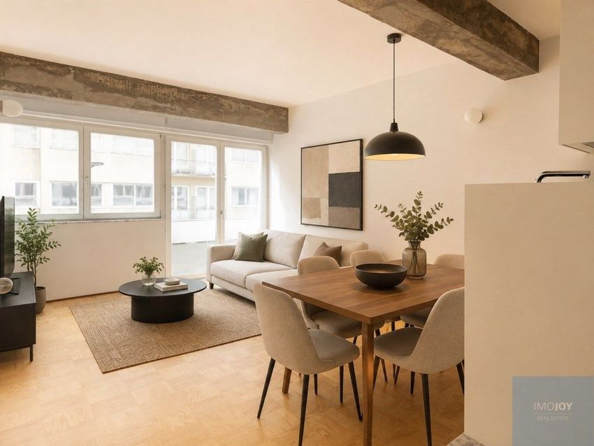 Imagem Sala de estar de apartamento t1 em Rua de Ceuta