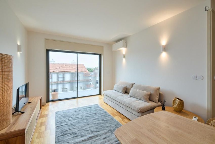 Imagem Sala de estar de apartamento t1 em Rua de Santo Ildefonso