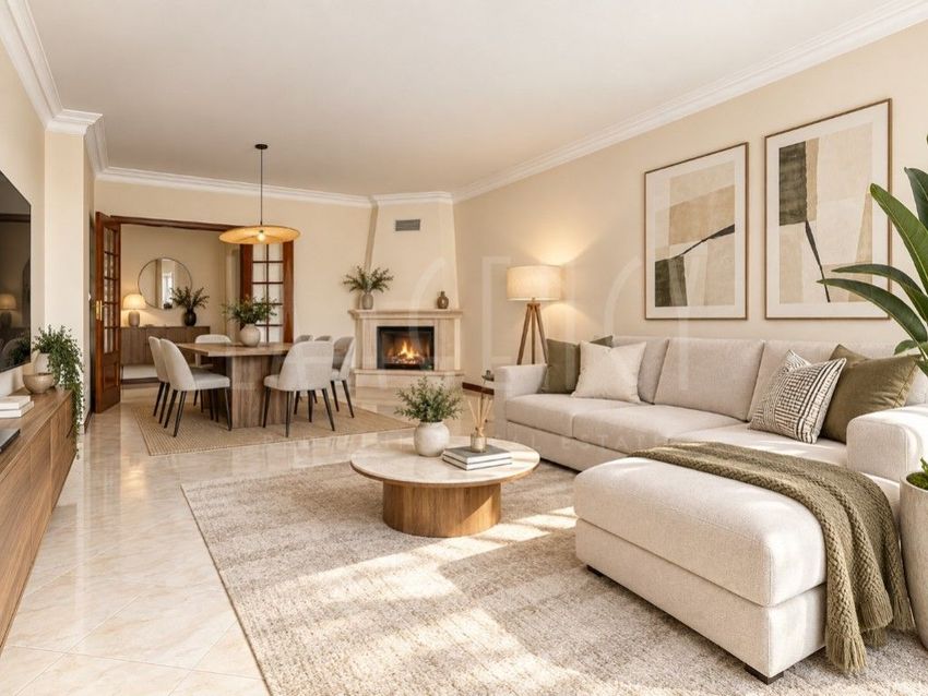 Imagem Sala de estar de apartamento t2 em Algueirão-Velho - Baratã - Casal da Mata