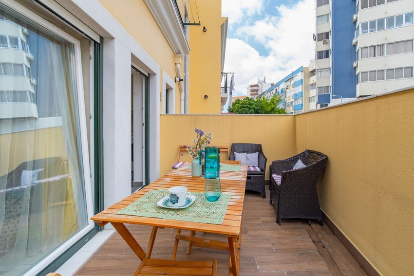 Imagem Terraço de apartamento t3 em Almada