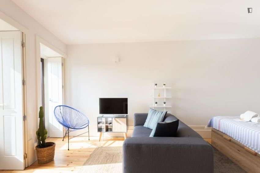 Imagem Sala de estar de apartamento t0 em Rua de São Victor