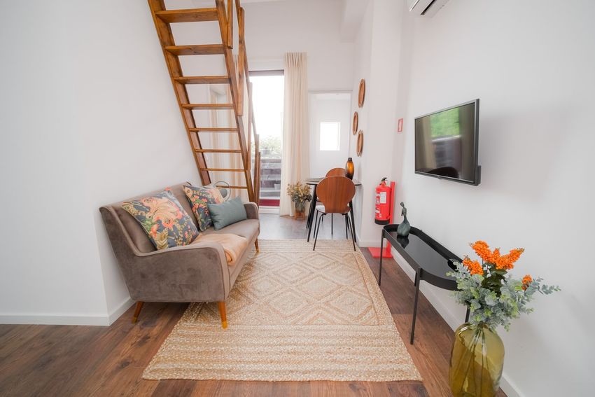 Imagem Sala de estar de apartamento t2 em Rua Joaquim António de Aguiar, 182
