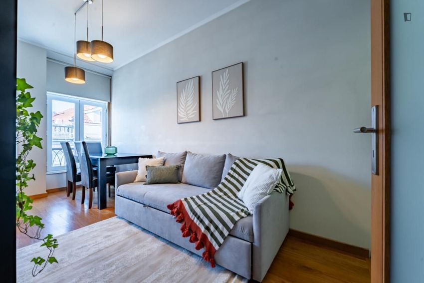 Imagem Sala de estar de apartamento t1 em Rua de Miguel Bombarda