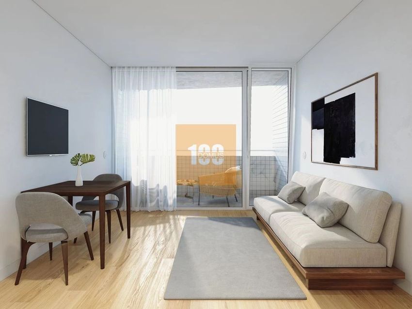 Imagem Sala de estar de apartamento t2 em Rua das Carvalheiras, 101