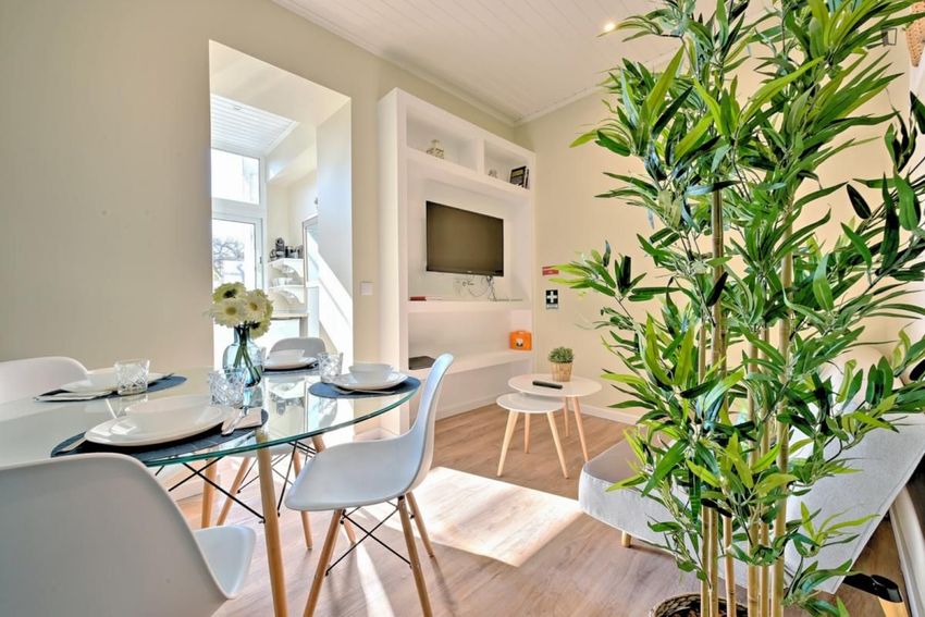 Imagem Sala de estar de apartamento t2 em Rua David Lopes