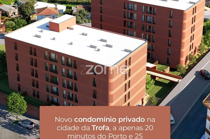 Imagem Fachada de apartamento t2 em Rua António Fonseca Sampaio s/n