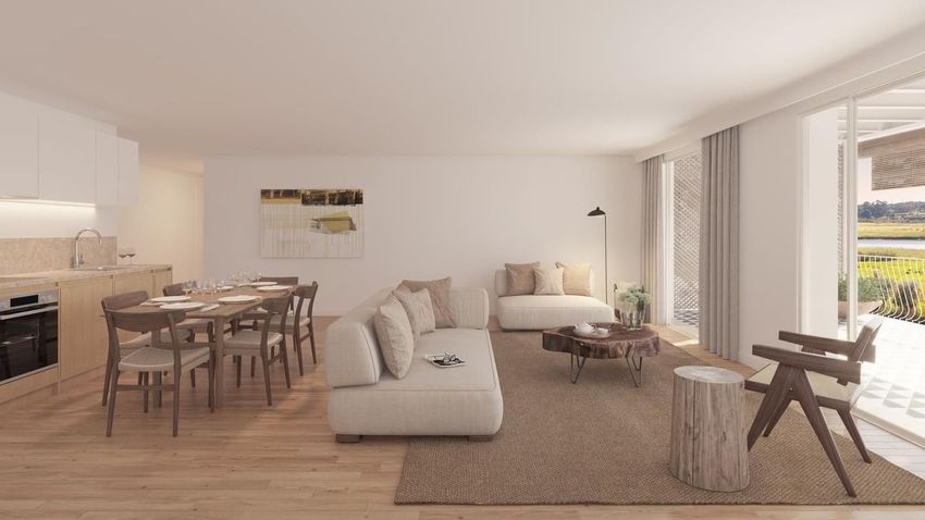 Imagem Sala de estar de apartamento t2 em Alcácer do Sal (Santa Maria do Castelo)