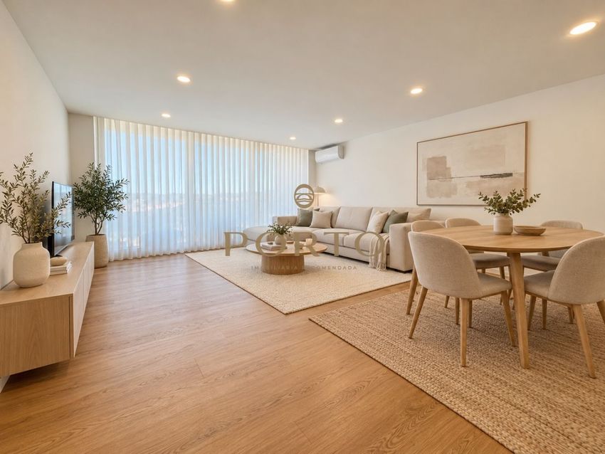 Imagem Sala de estar de apartamento t2 em Avenida 32