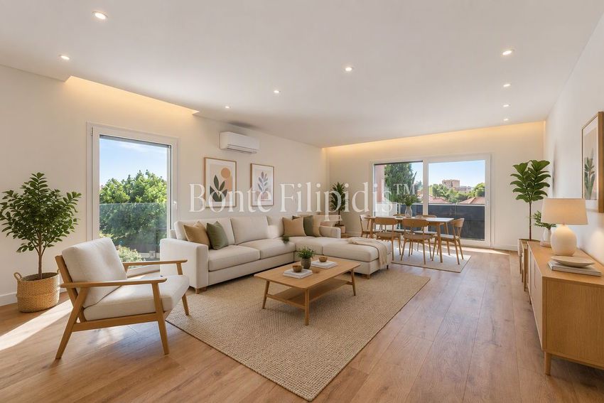 Imagem Sala de estar de apartamento t3 em Assunção