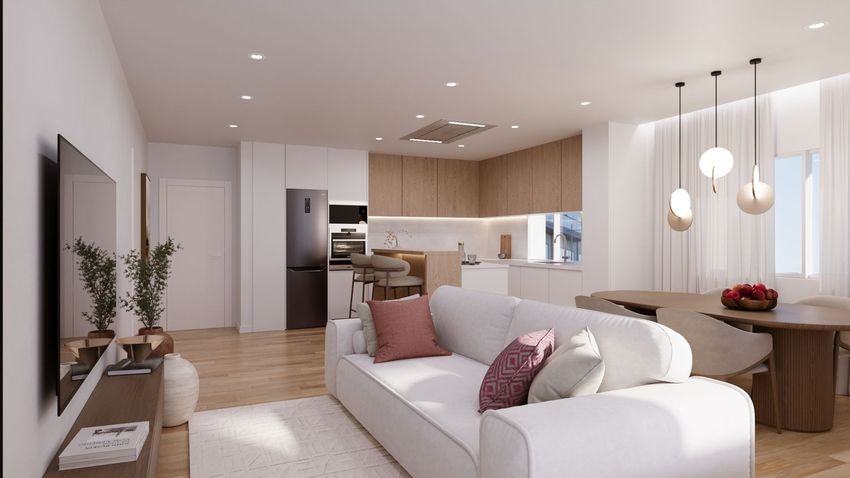 Зображення Вітальня, квартира t3, Bairro Posser de Andrade, 88