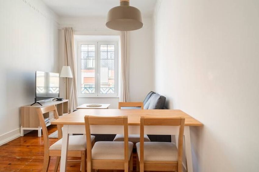 Imagem Sala de estar de apartamento t3 em Rua de Moçambique, 42