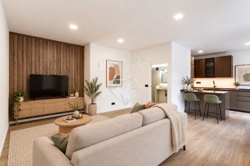 Imagem Sala de estar de apartamento t1 em Rua Padre Alberto Neto Simões Dias s/n