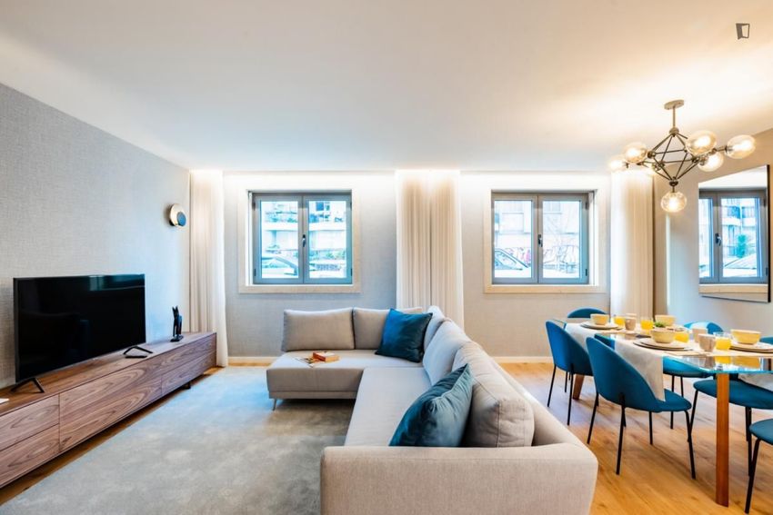 Imagem Sala de estar de apartamento t1 em Avenida de Fernão de Magalhães