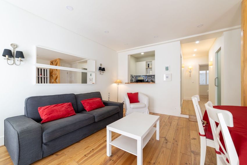 Imagem Sala de estar de apartamento t2 em Travessa do Sequeiro, 20