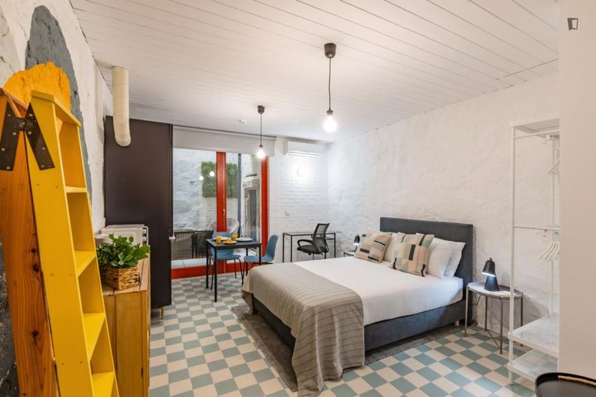 Imagem Sala de estar de apartamento t0 em Rua de Trás