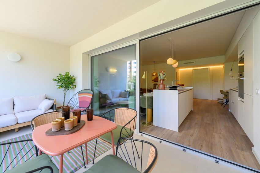 Imagem Terraço de apartamento t2 em Padre Diamantino Gomes, 302
