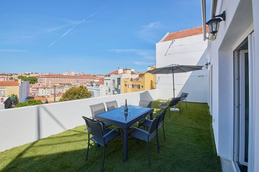 Imagem Terraço de apartamento t4 em Rua das Olarias, 3