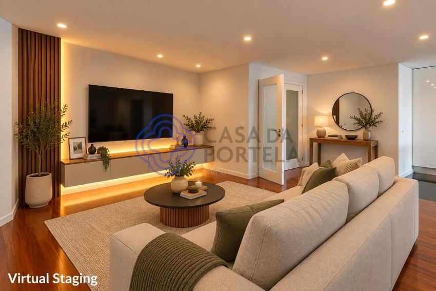 Imagem Sala de estar de duplex em Avenida Doutor Fernando Aroso s/n