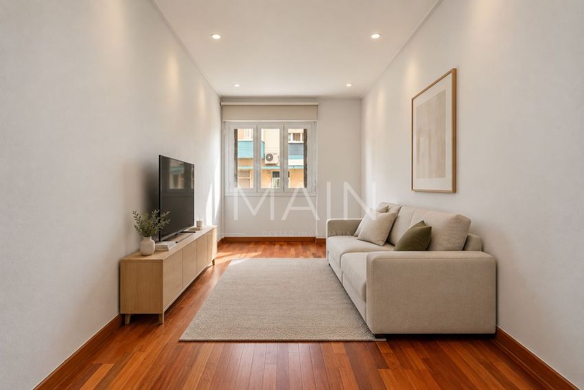 Imagem Sala de estar de apartamento t2 em Rua 5, 6