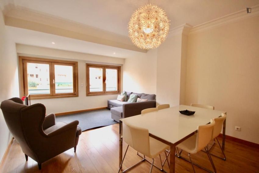 Imagem Sala de estar de apartamento t1 em Avenida das Nações Unidas