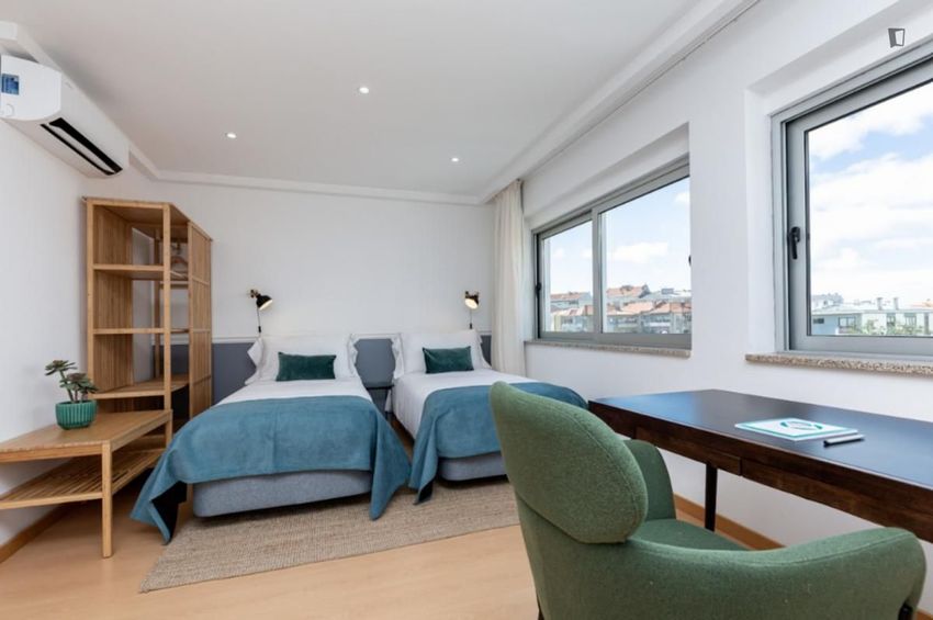 Imagem Sala de estar de apartamento t0 em Rua de Costa Cabral