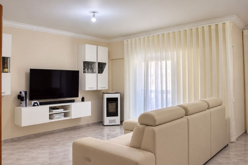 Imagem Sala de estar de apartamento t2 em Porto Alto