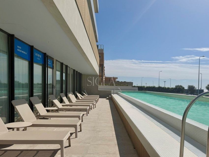 Зображення Басейн, квартира t1, Avenida da Beira-Mar