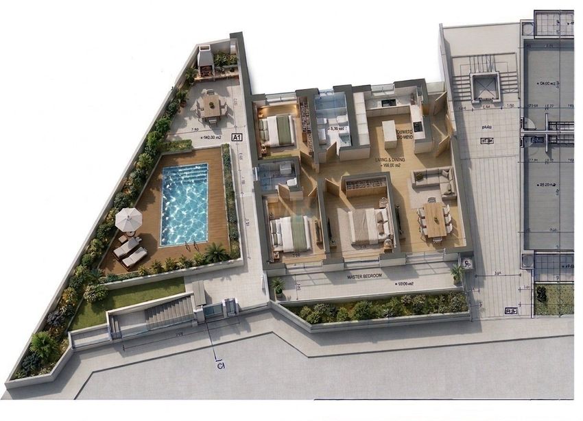 Зображення квартира t3, Pedrulha - Estrada Coselhas